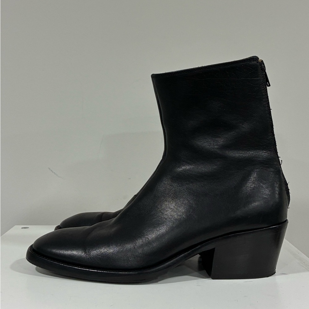 Acne Studios Square Toe Leather Boot Size US 8 EU 41 - Picture 9 of 15